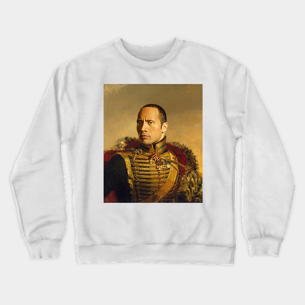 Dwayne Johnson - replaceface Crewneck Sweatshirt by replaceface